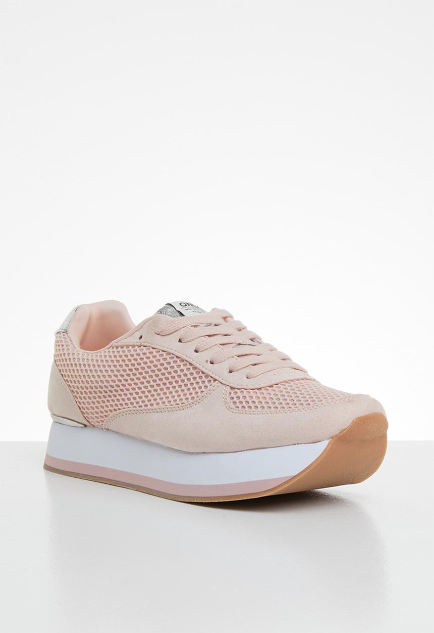 ONLY - Smilla elevated mesh sneaker - pink