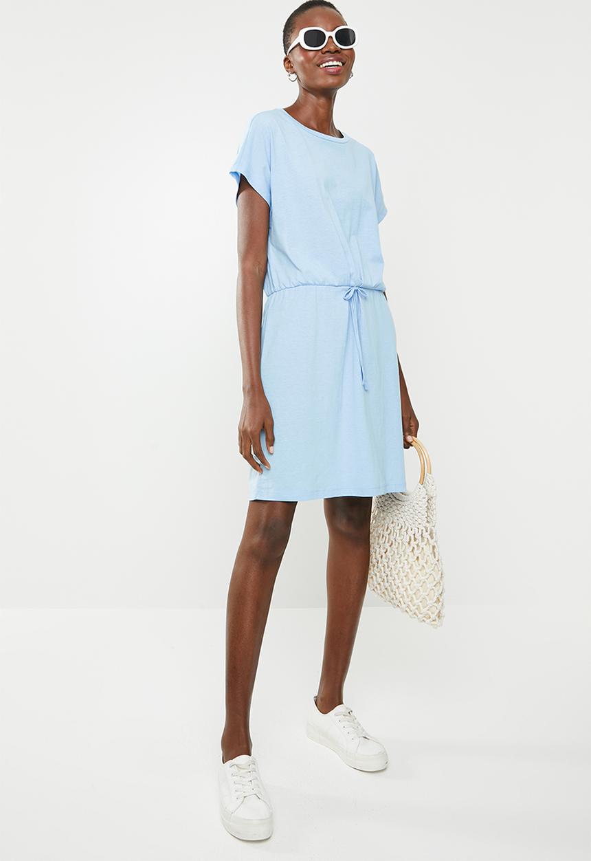 Vero Moda - Rebecca shorter length dress - blue