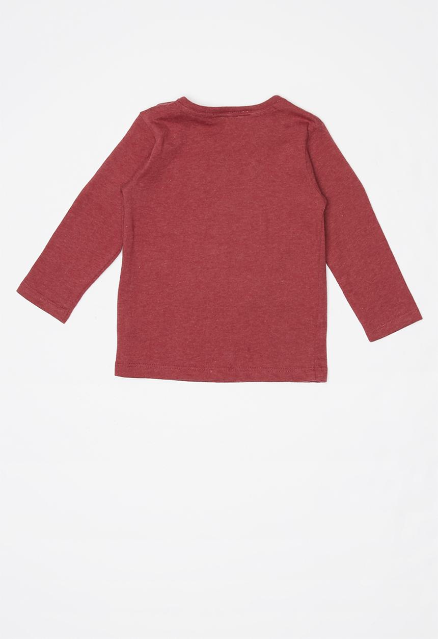 Pop Candy - Baby boys long sleeve T-shirt - red