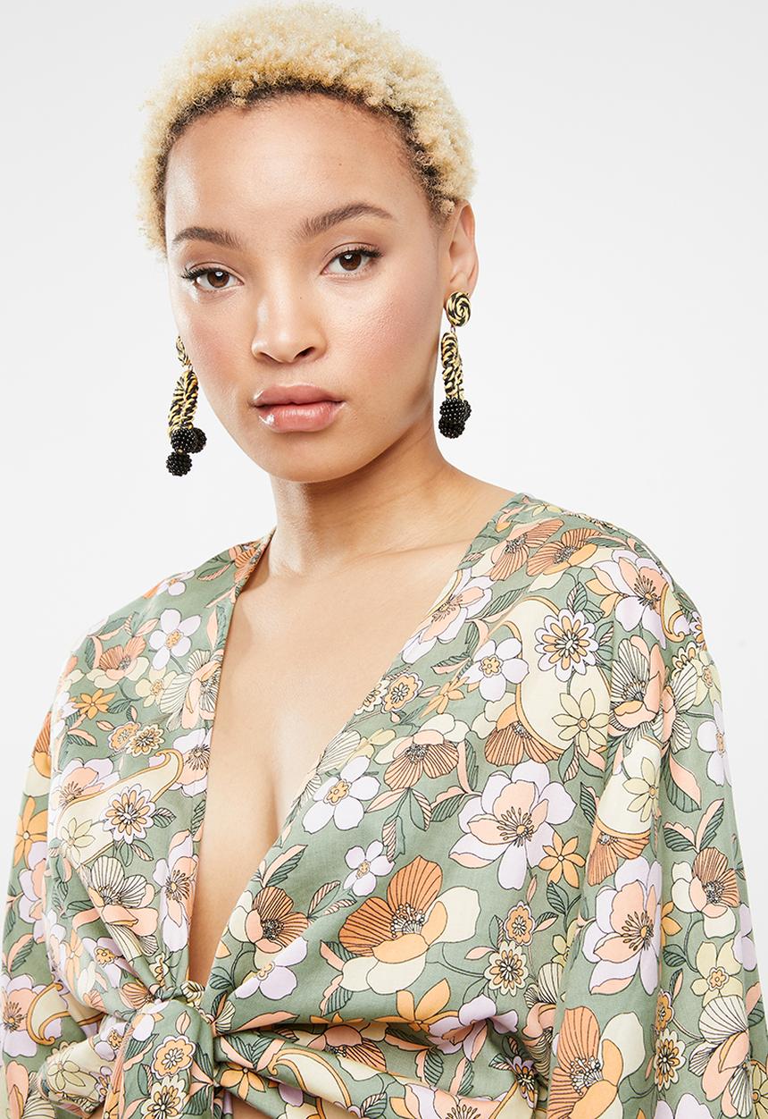 Billabong  - Caravan tie top - multi