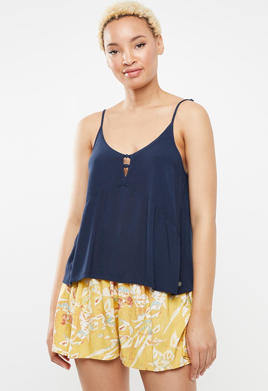 Roxy - Shifting sky cami - navy