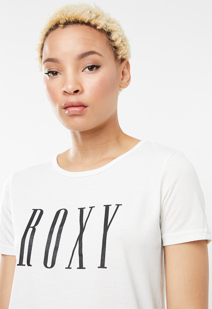 Roxy - Red sunset tee - cream