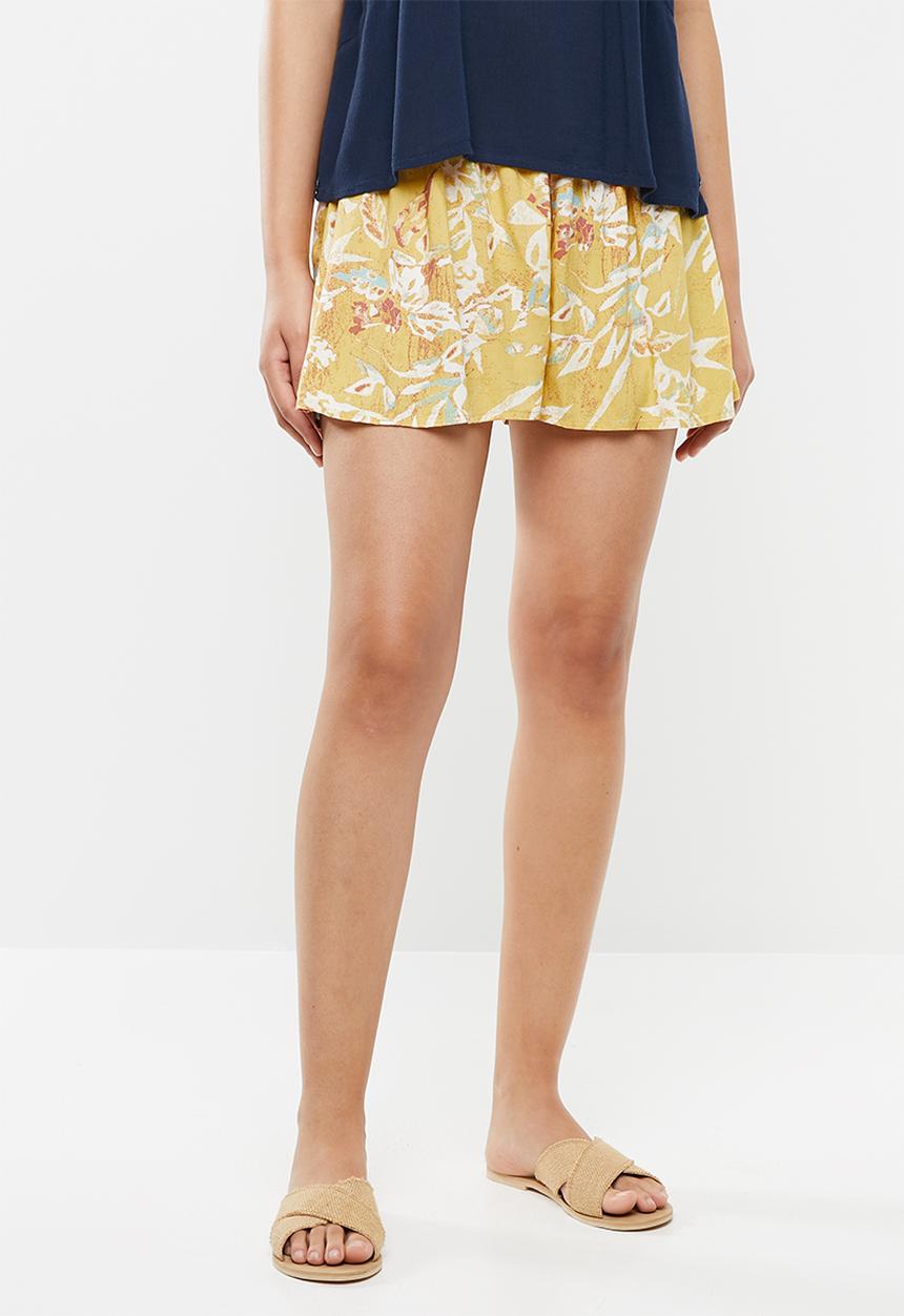Roxy - Love shorts - yellow
