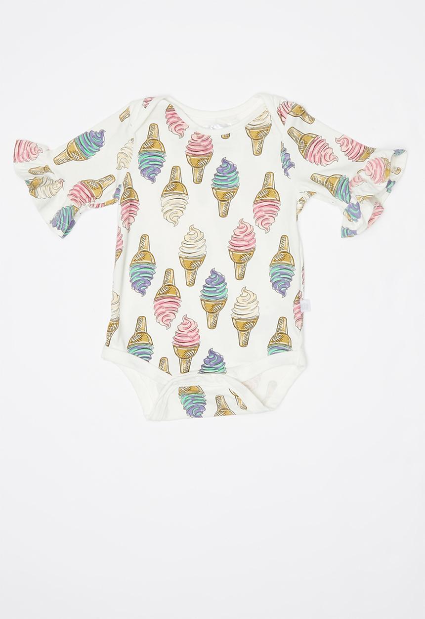 Pop Candy - Ice-cream printed bodysuit - multi