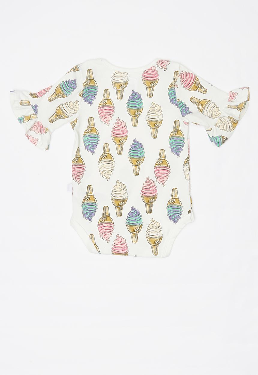 Pop Candy - Ice-cream printed bodysuit - multi
