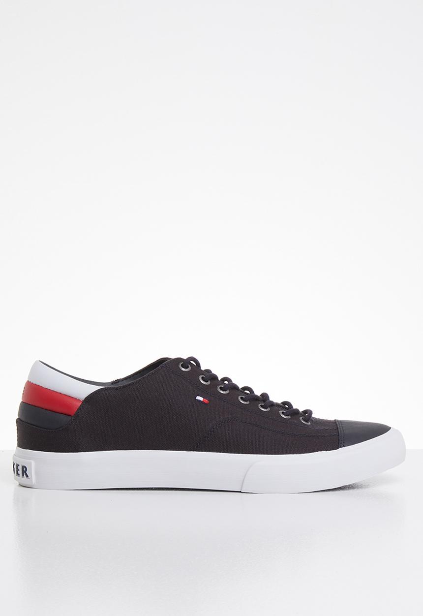 Tommy Hilfiger - Stripe back sneakers - navy