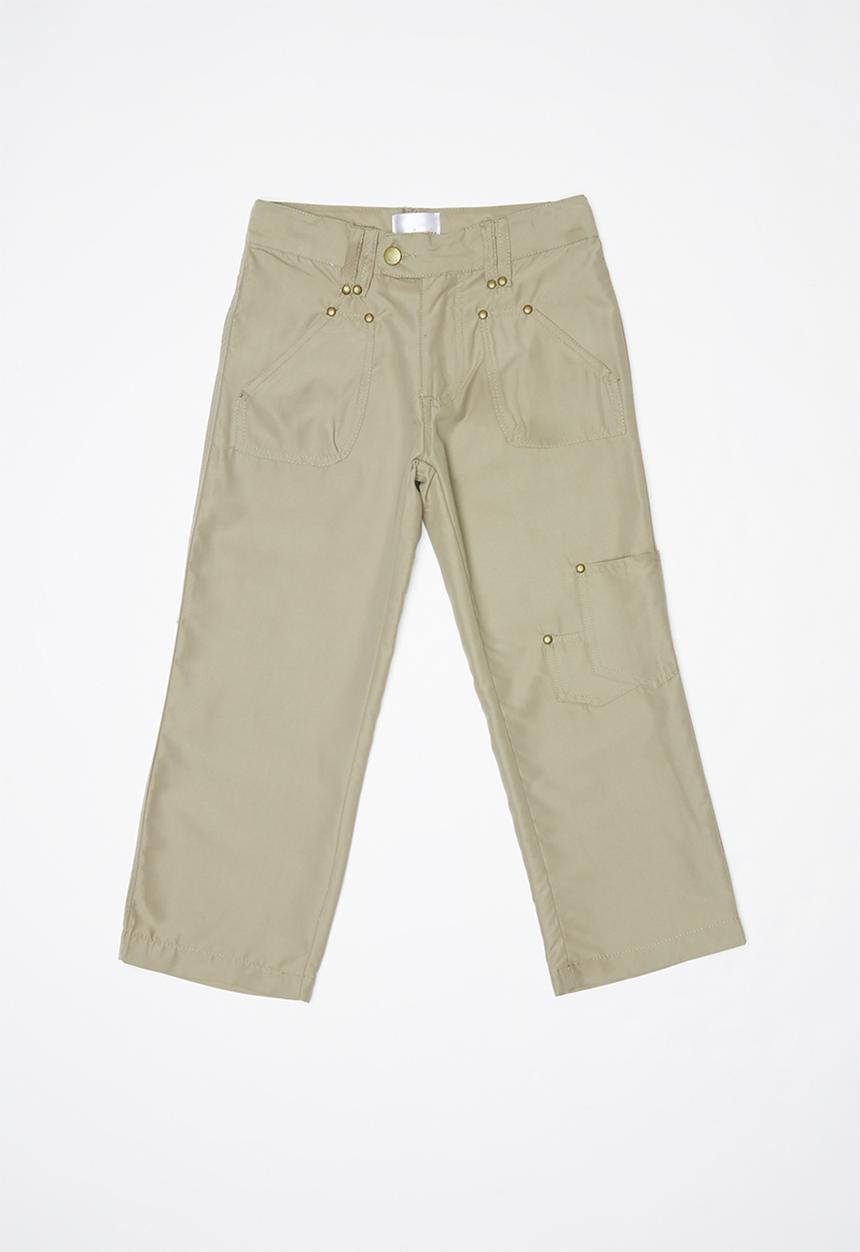 Pop Candy - Girls cargo pants - khaki