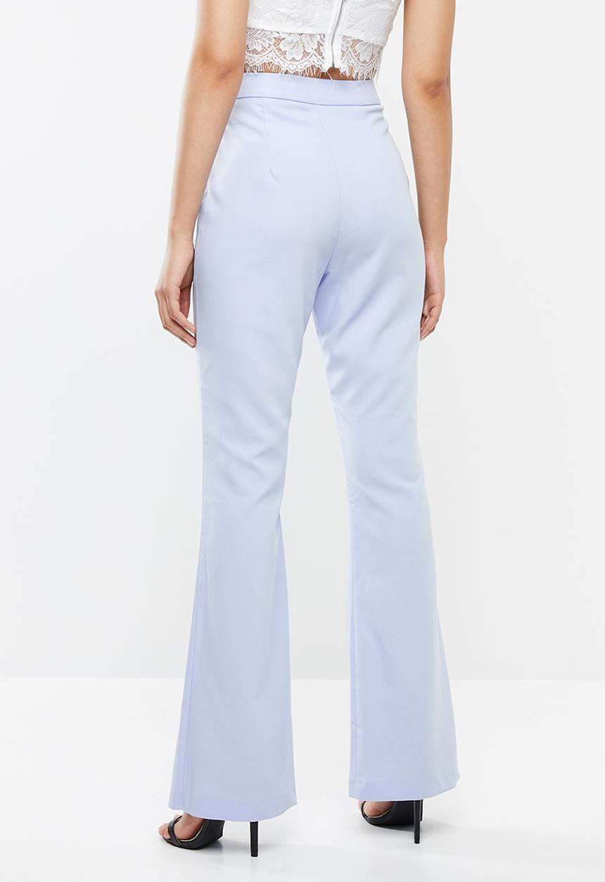Missguided - Flared trousers - blue