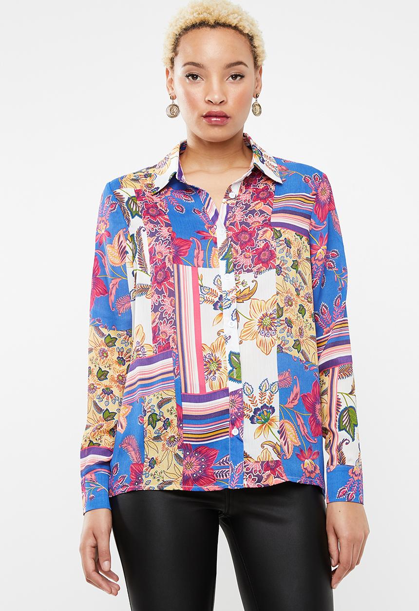 Missguided - Floral shirt - multi