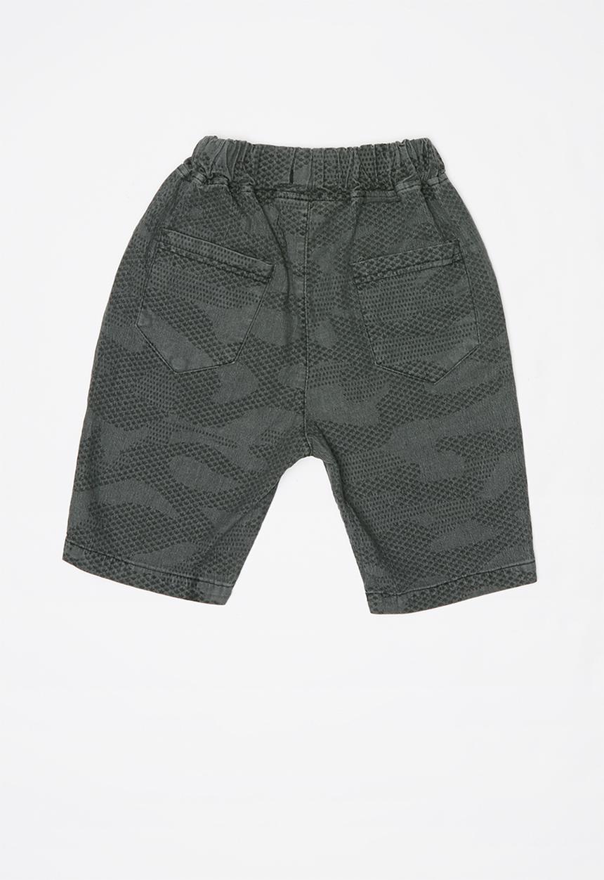Pop Candy - Camo print shorts - charcoal