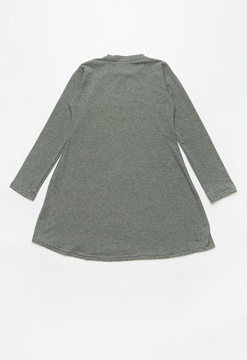 Rebel Republic - 2 pack long sleeve dresses - black & grey