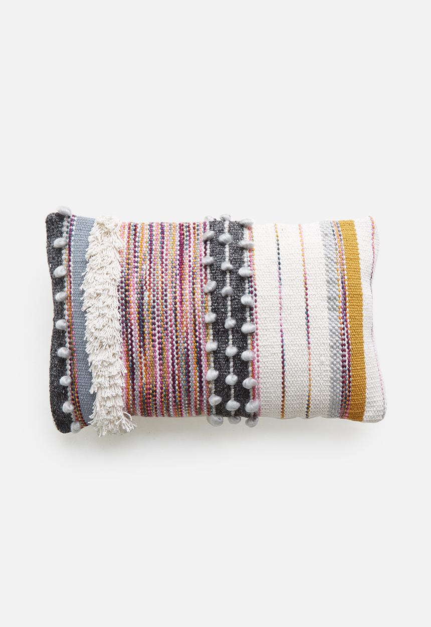 Sixth Floor - Adele woven cushion cover - multi