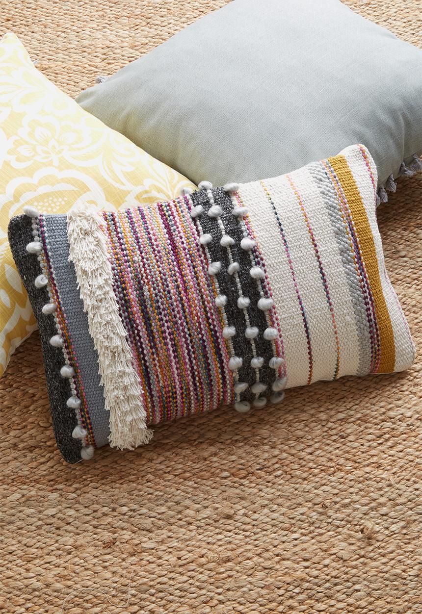 Sixth Floor - Adele woven cushion cover - multi