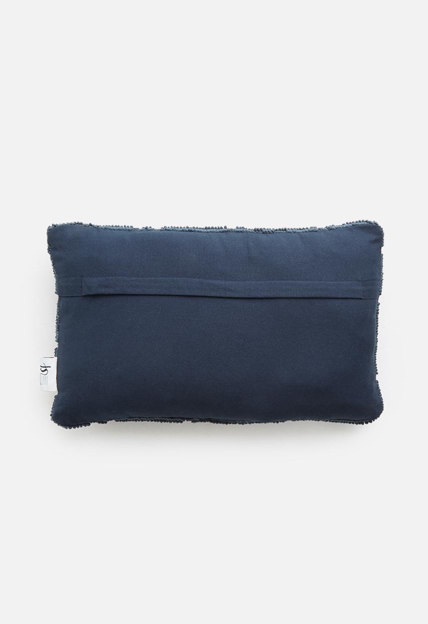 Sixth Floor - Breeze woven cushion cover - navy