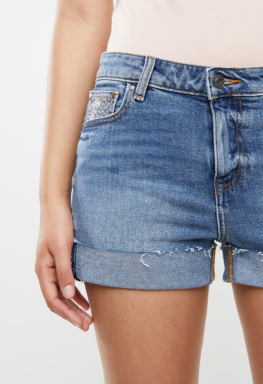 GUESS - Turn up short - blue