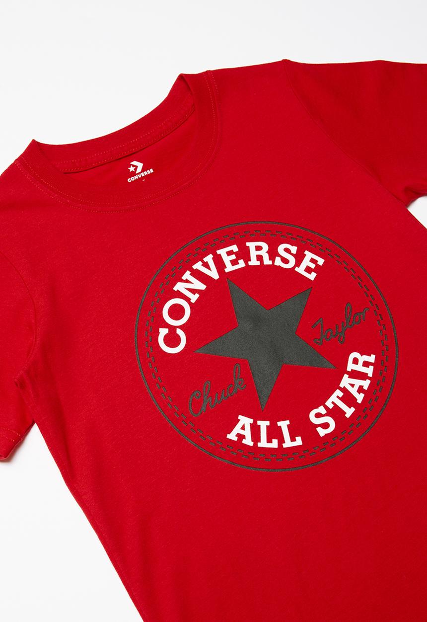 Converse - Cnvb chuck patch tee - red