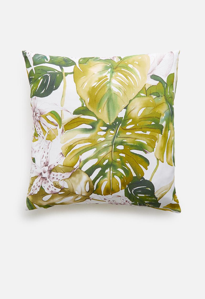 Hertex Haus - Borneo cushion cover - greenery