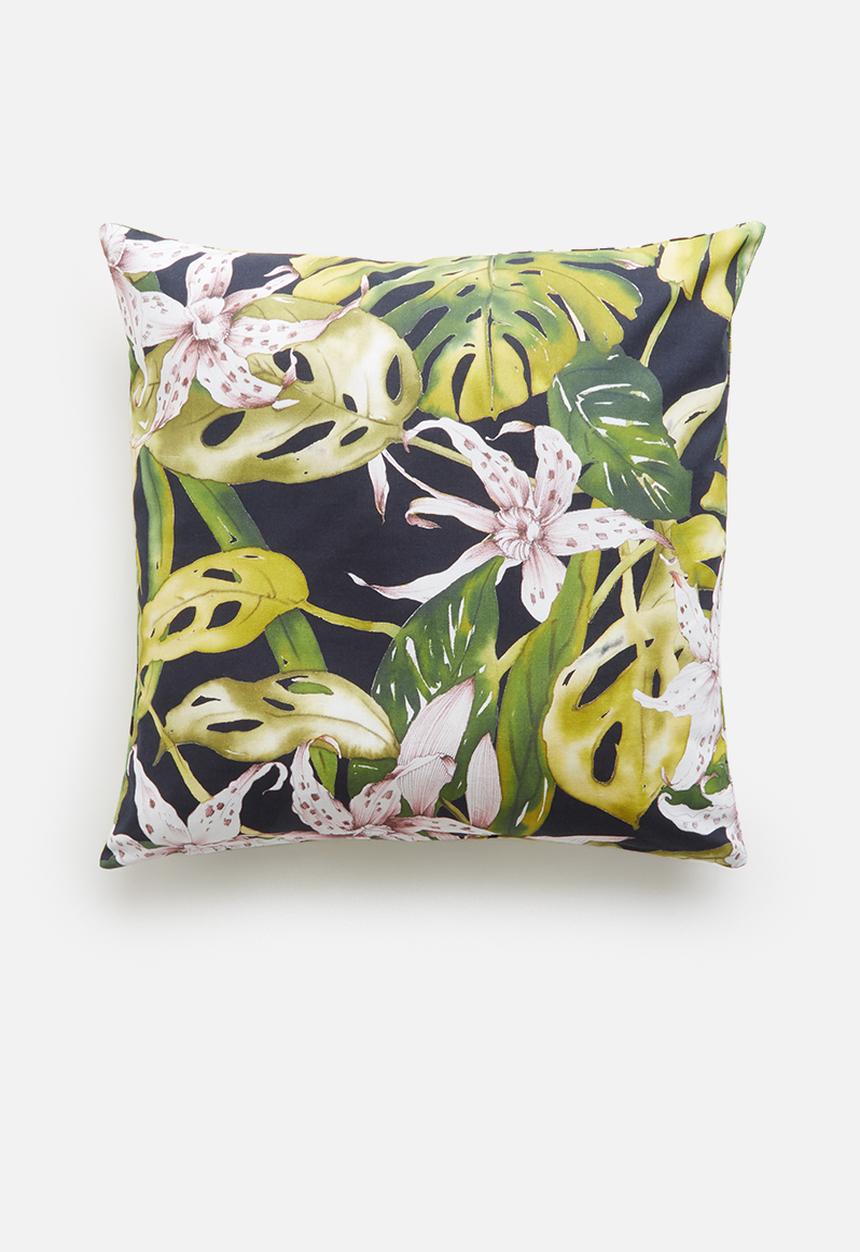 Hertex Haus - Borneo cushion cover - black