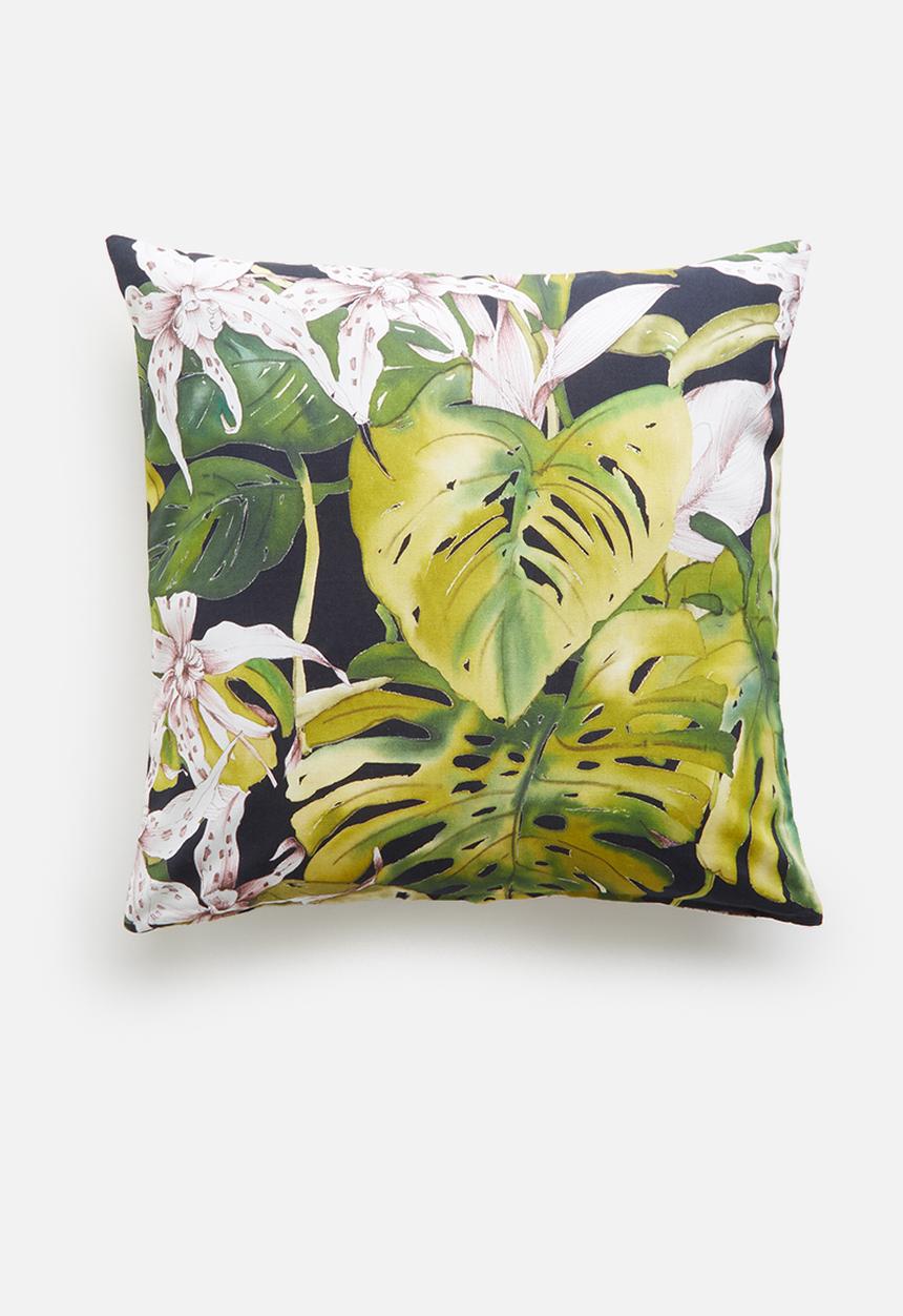 Hertex Haus - Borneo cushion cover - black