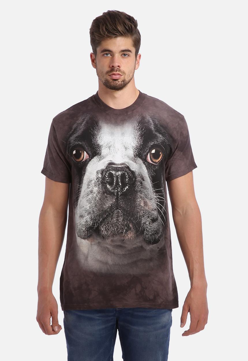 The Mountain - French Bulldog Face T-Shirt