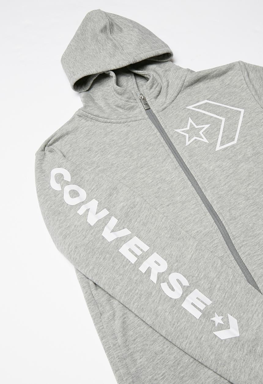 Converse - Cnvb outln star chev full zip - grey