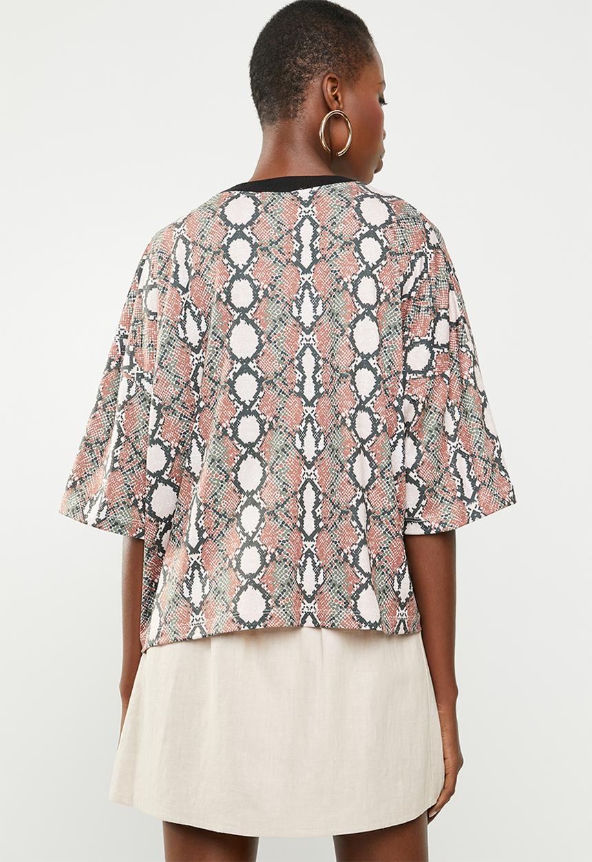 Superbalist - Printed boxy tee - multi