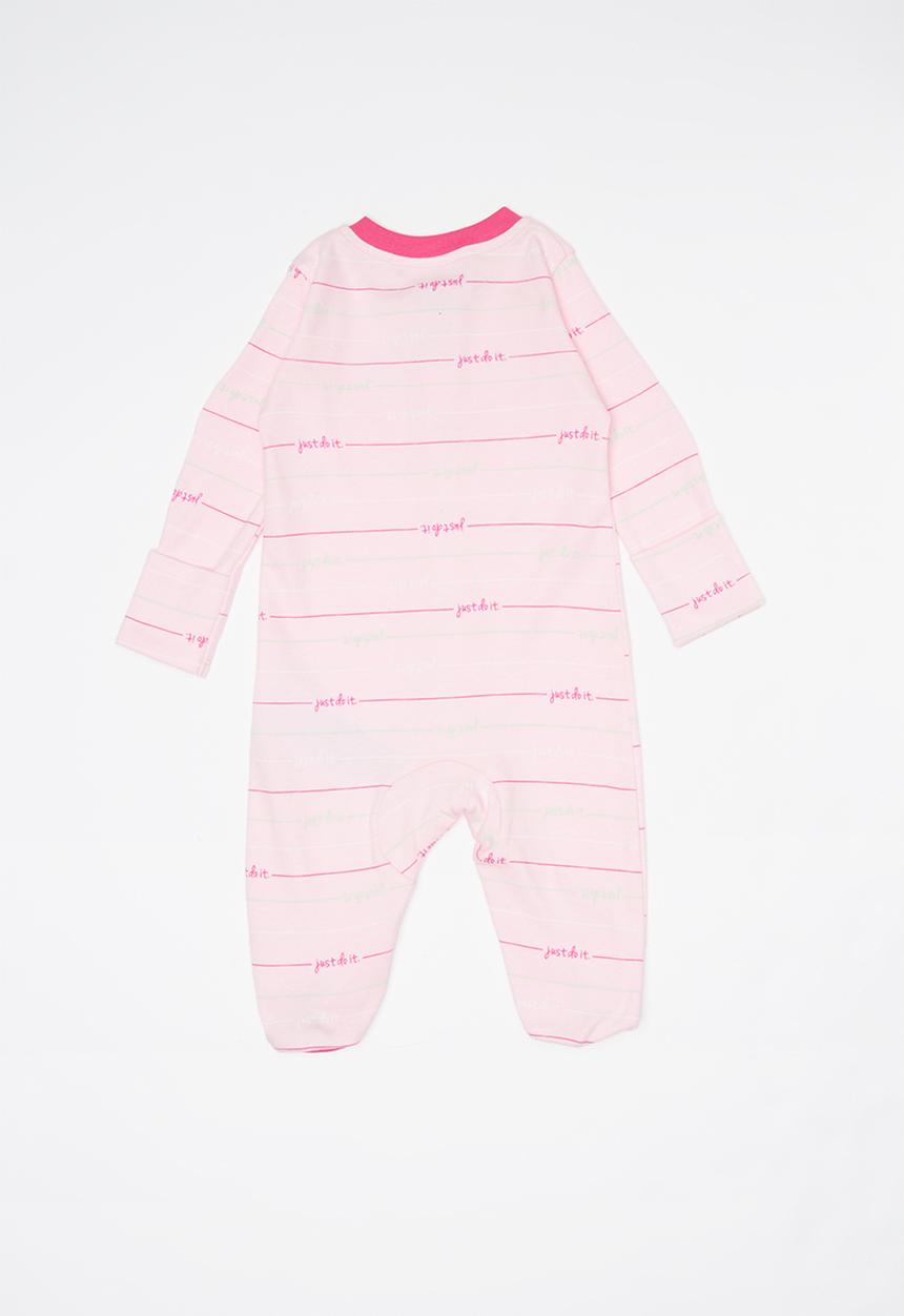 Nike - Nike girls jdi script footed coverall - pink