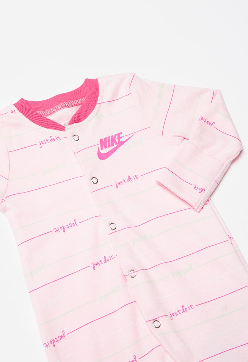 Nike - Nike girls jdi script footed coverall - pink
