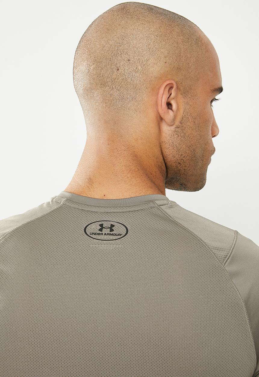 Under Armour - Mk1 short sleeve q2  printed tee - khaki
