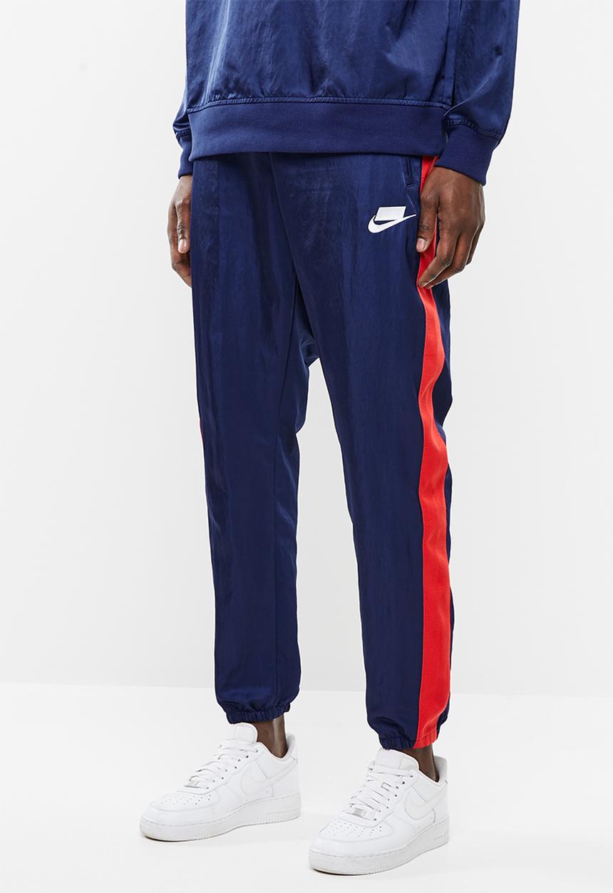 Nike - Nsw nsp pant wvn - blue & red