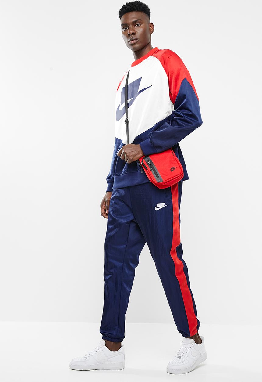 Nike - Nsw nsp pant wvn - blue & red