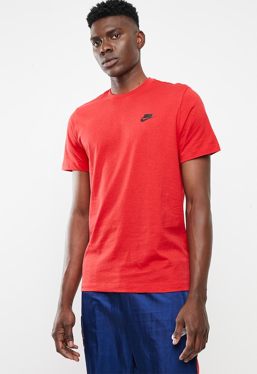 Nike - Nsw tee nsw 1 - red & black