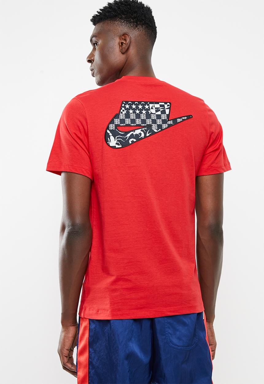 Nike - Nsw tee nsw 1 - red & black