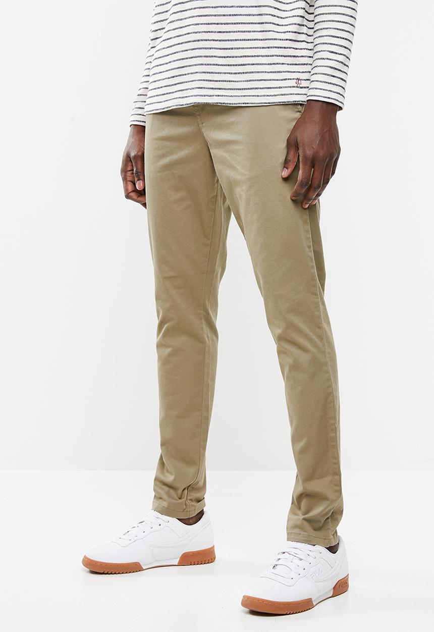 RVCA - A.t. dayshift elastic chino pant ii - beige