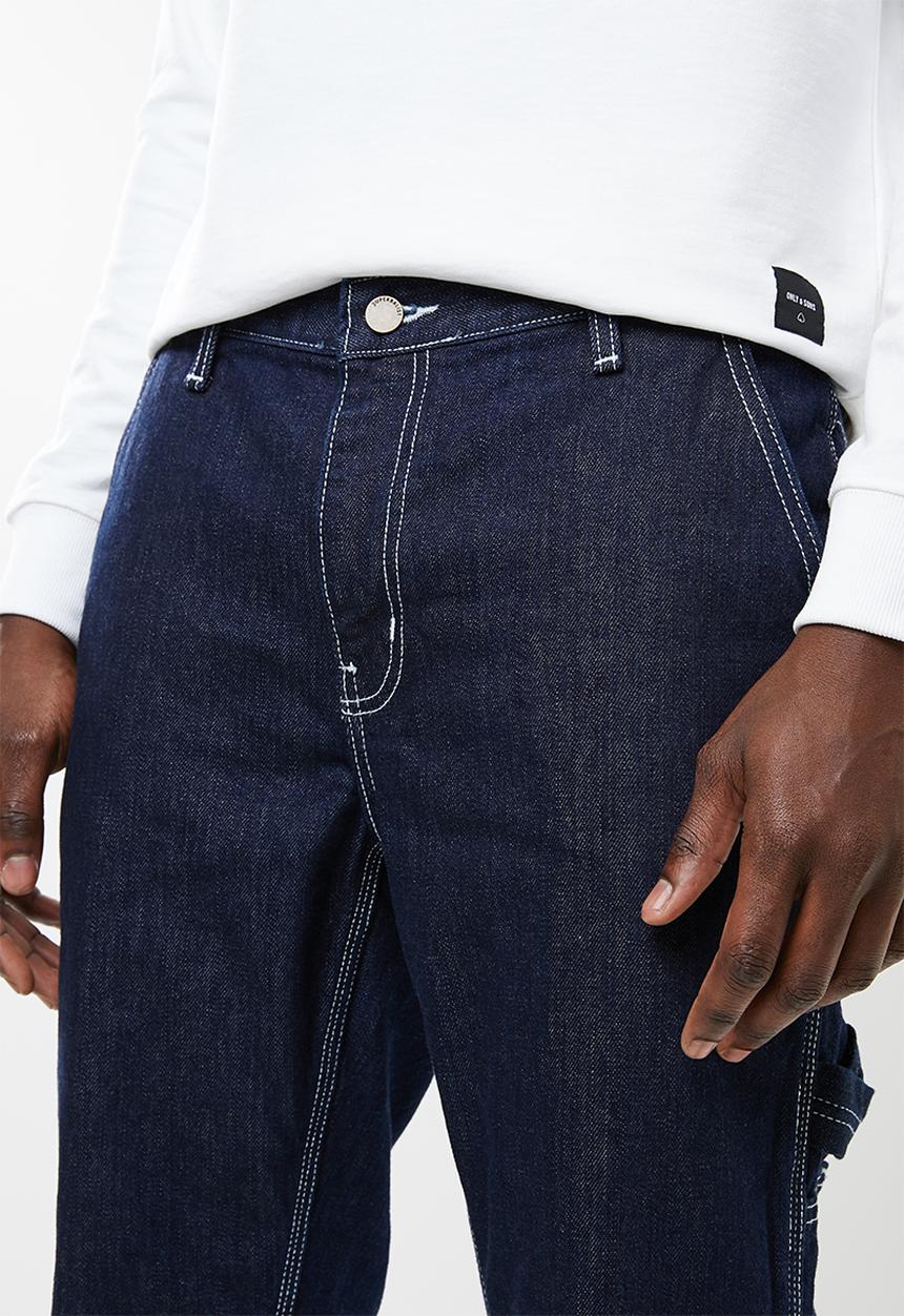 Superbalist - Regular fit tapered jeans - blue