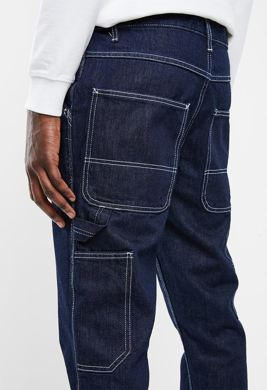 Superbalist - Regular fit tapered jeans - blue