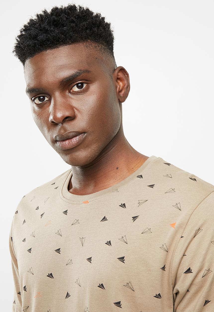 Only & Sons - Gene short sleeve tee - khaki