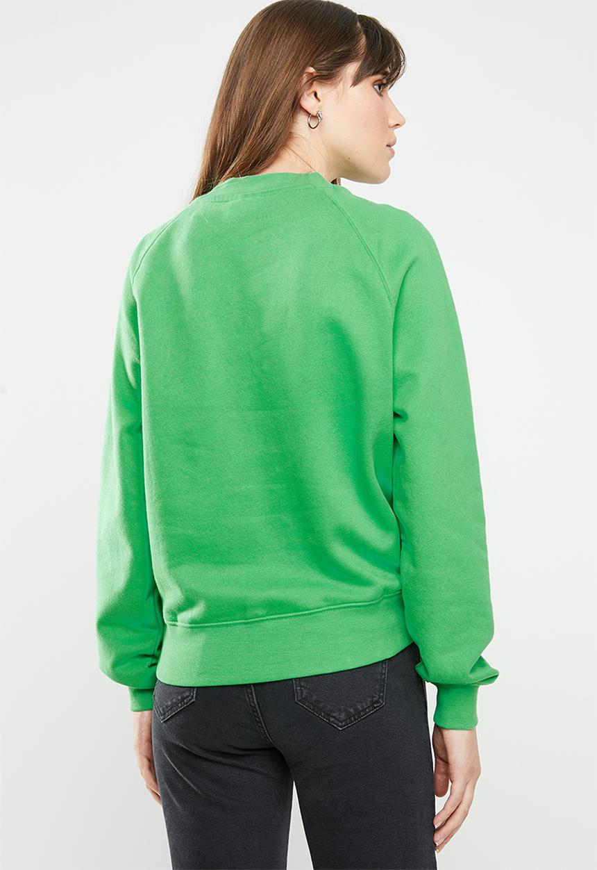 ONLY - Lotta longleeve o-neck sweat - green