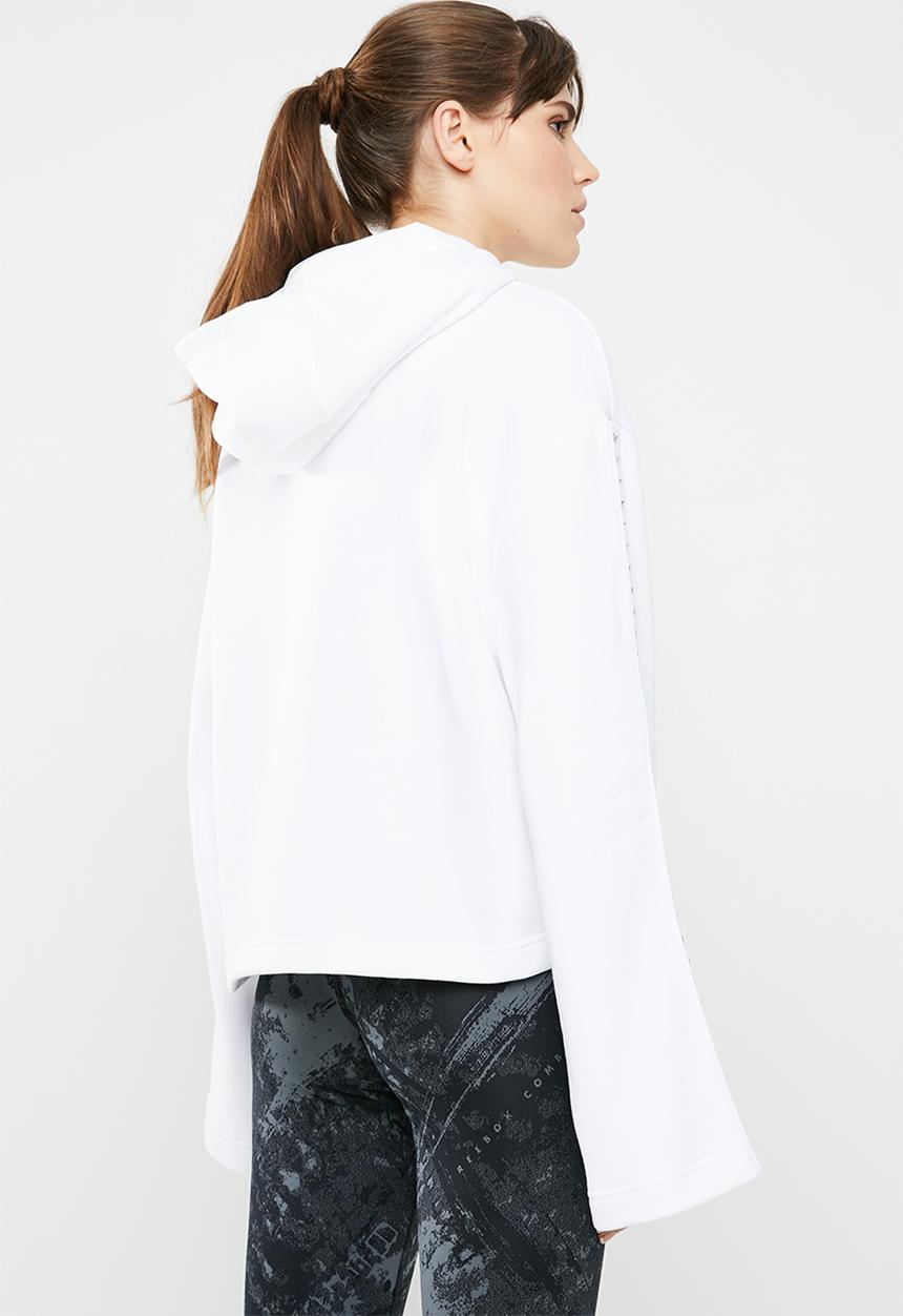 Reebok - CL v p hoodie - white