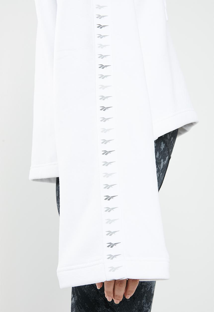 Reebok - CL v p hoodie - white