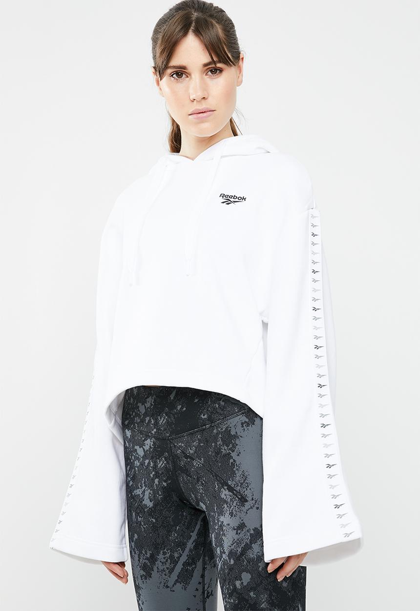 Reebok - CL v p hoodie - white