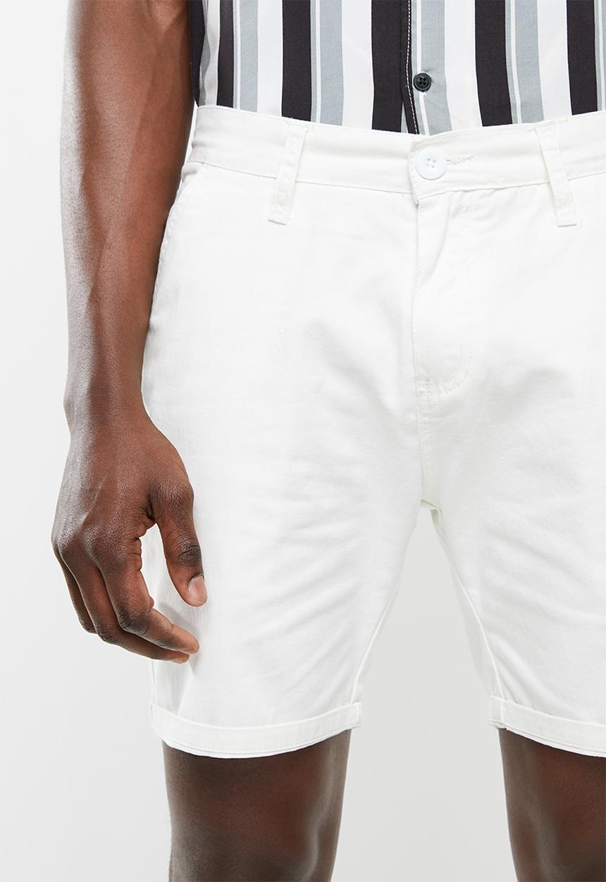 Brave Soul - Smith shorts - cream