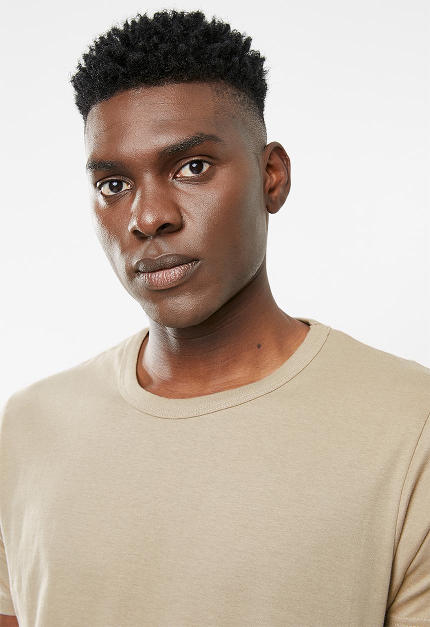 Brave Soul - Falcon crew neck tee - brown 