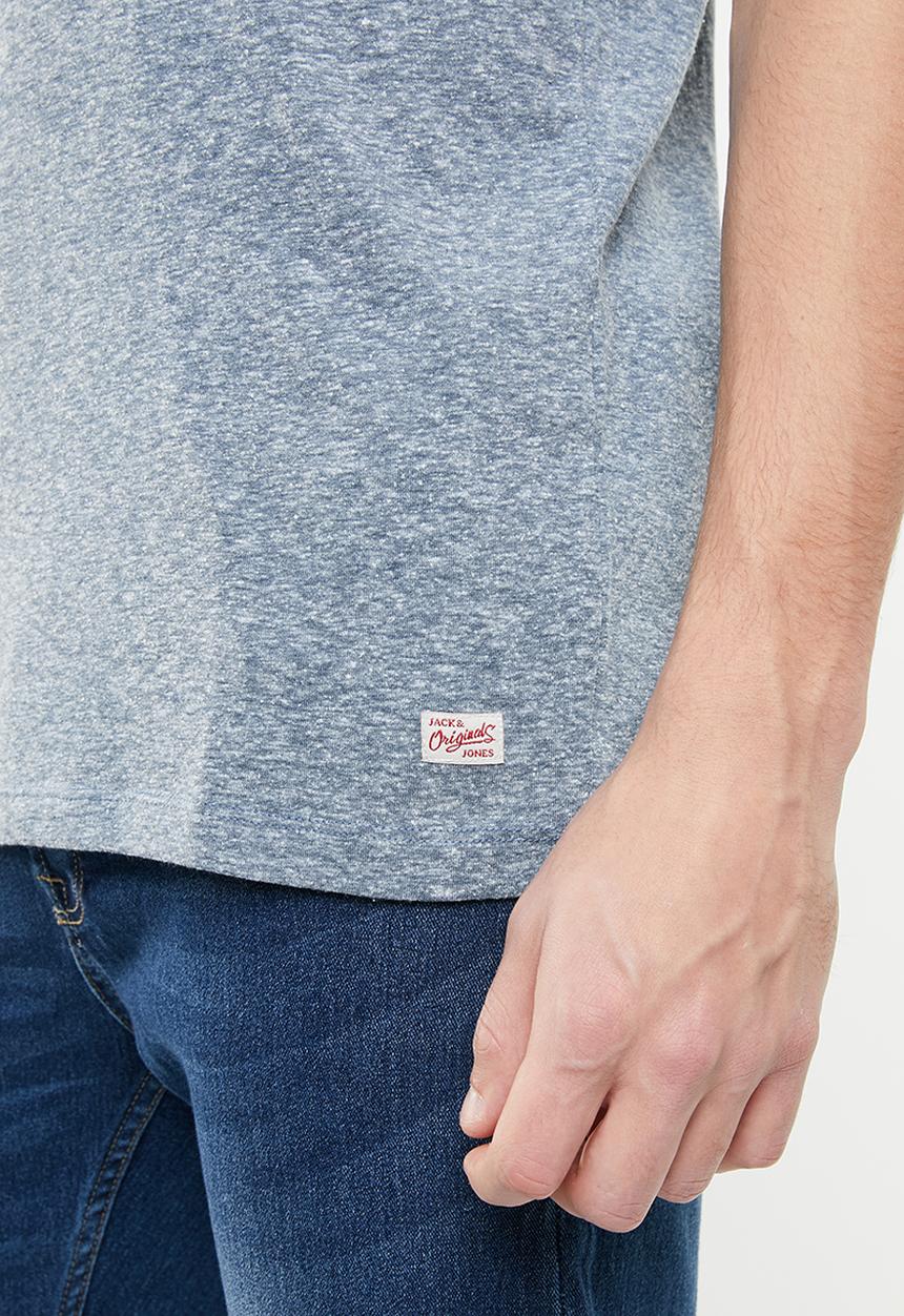 Jack & Jones - Summertime small short sleeve crew neck tee - blue