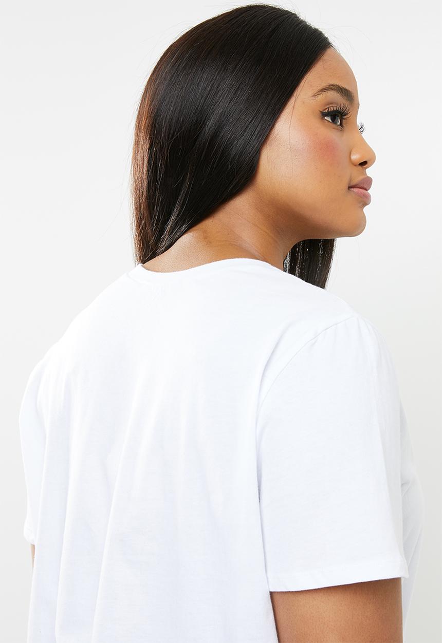 Superbalist - Scoop neck T-shirt - white