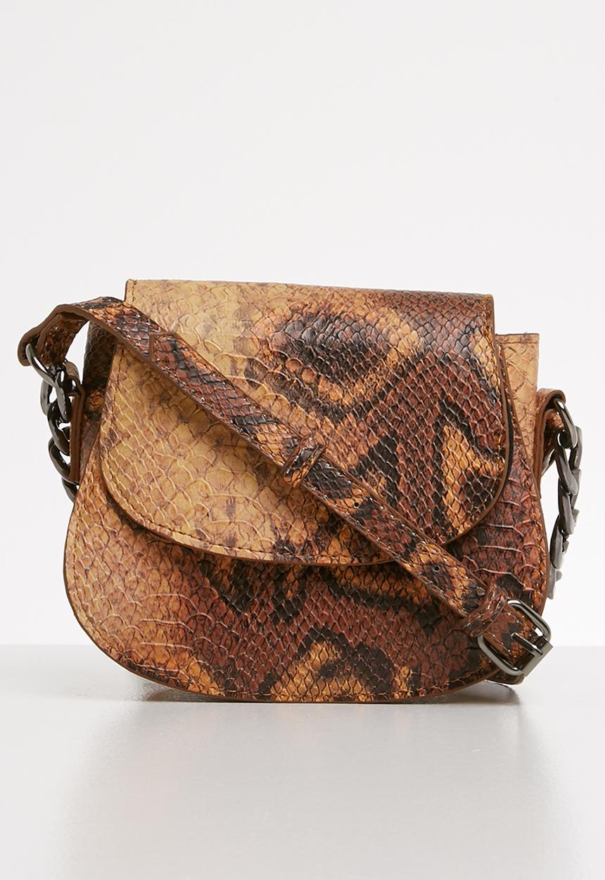 Vero Moda - Sacka cross over bag - brown 