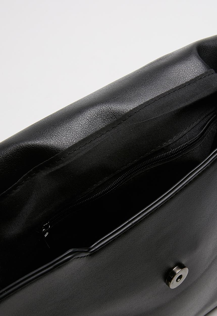 Superbalist - Front ring detail bag - black