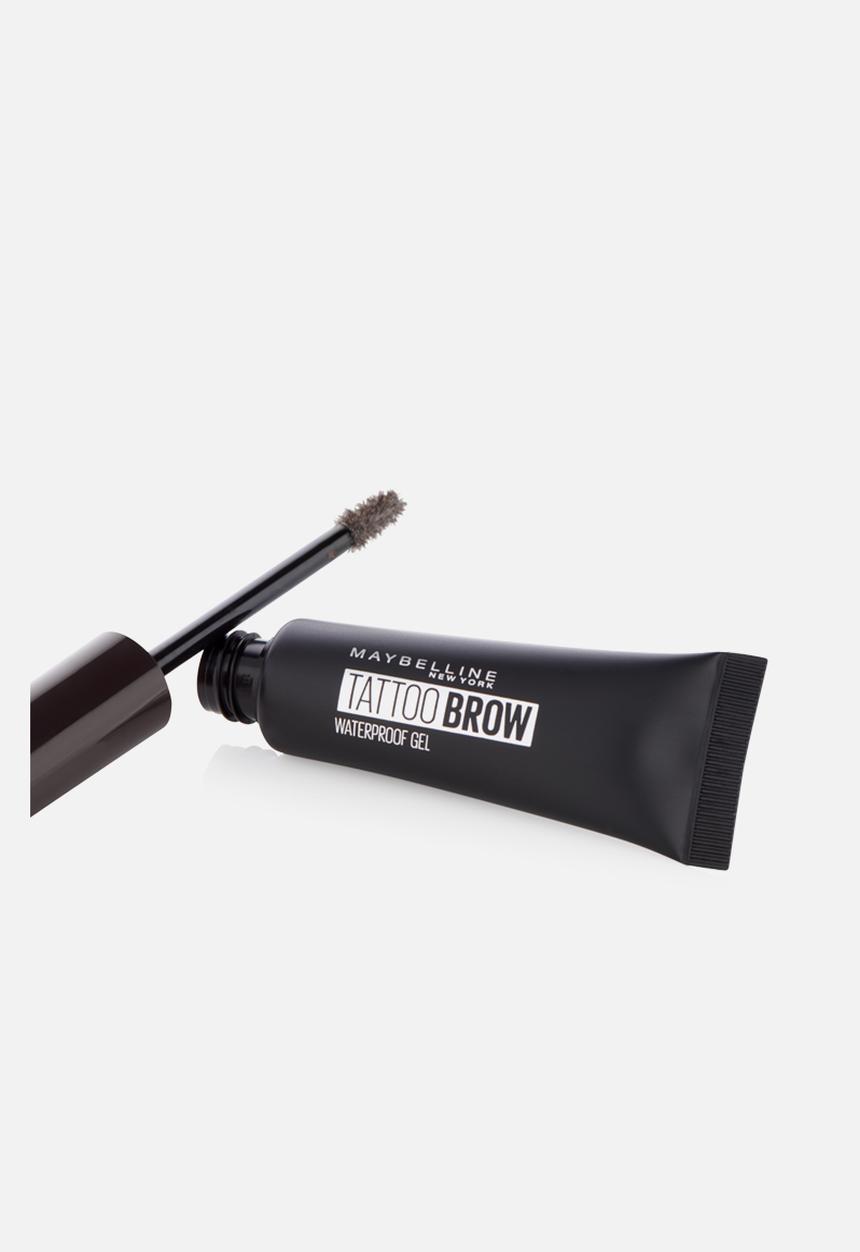Maybelline - Brow Tattoo Waterproof Gel - Black Brown