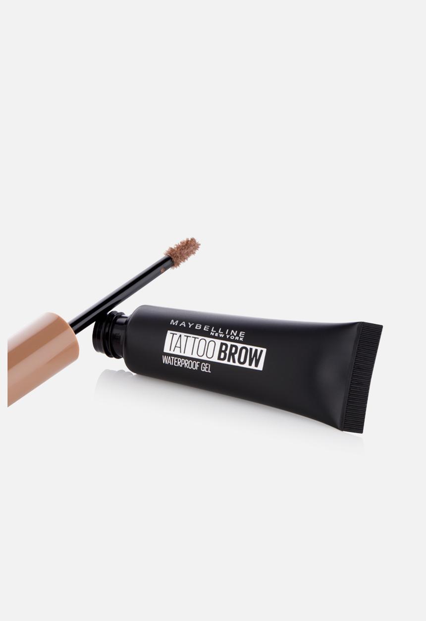 Maybelline - Brow tattoo waterproof gel - soft brown