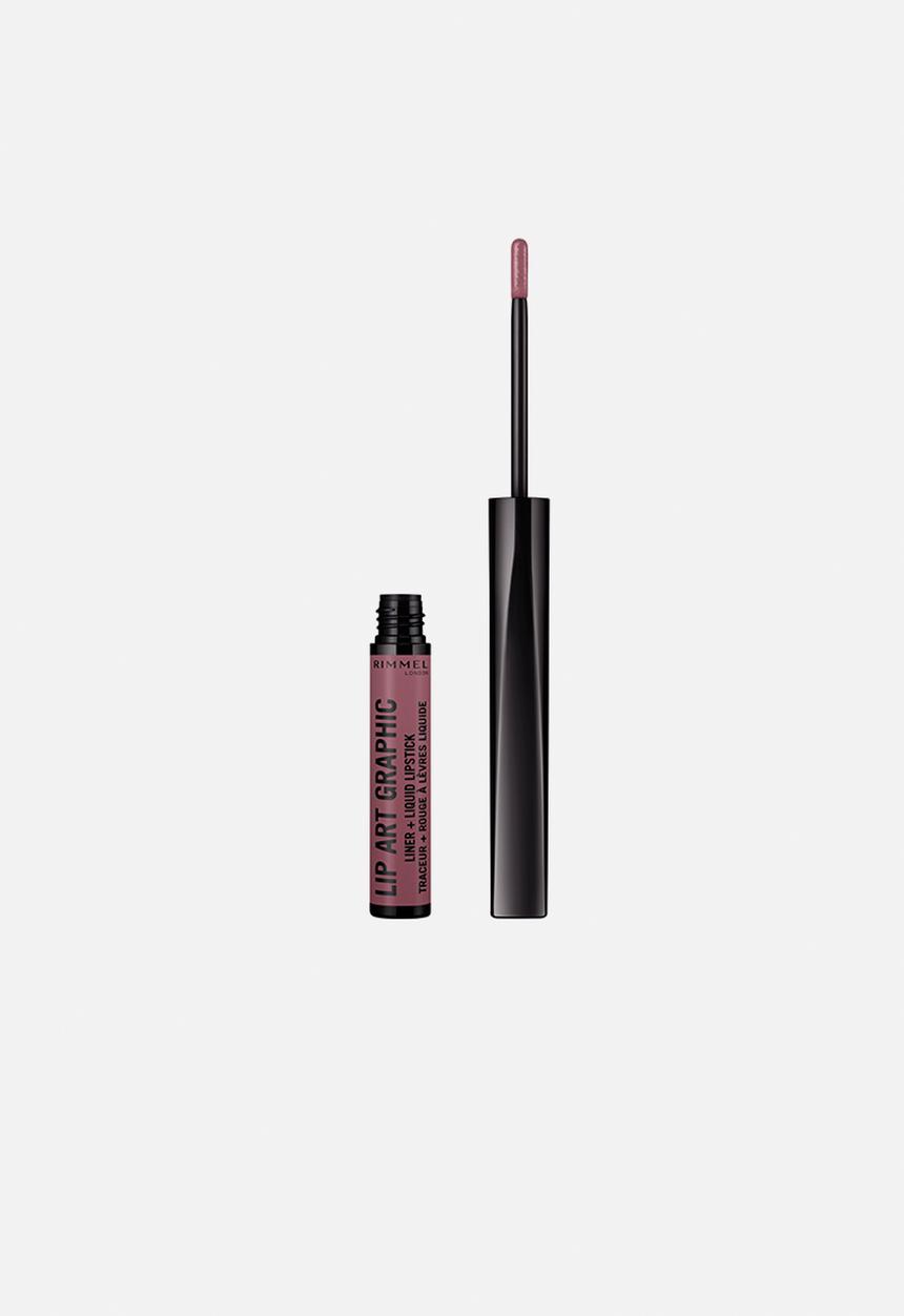 Rimmel - Lip Art Graphic Liner & Liquid Lipstick - Vandal